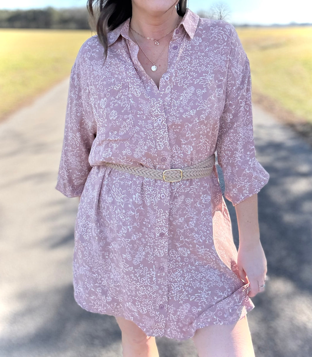 Maeve Floral Shirtdress