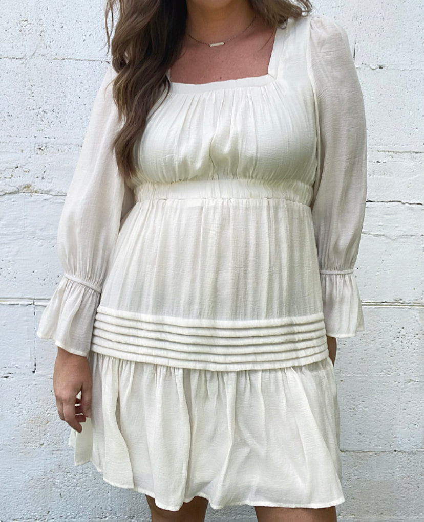 Midsummer Night's Pleated Dress