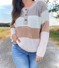 Load image into Gallery viewer, Striped Samantha Sweater
