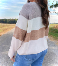 Load image into Gallery viewer, Striped Samantha Sweater
