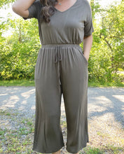 Load image into Gallery viewer, Cropped Jersey Girl Jumpsuit
